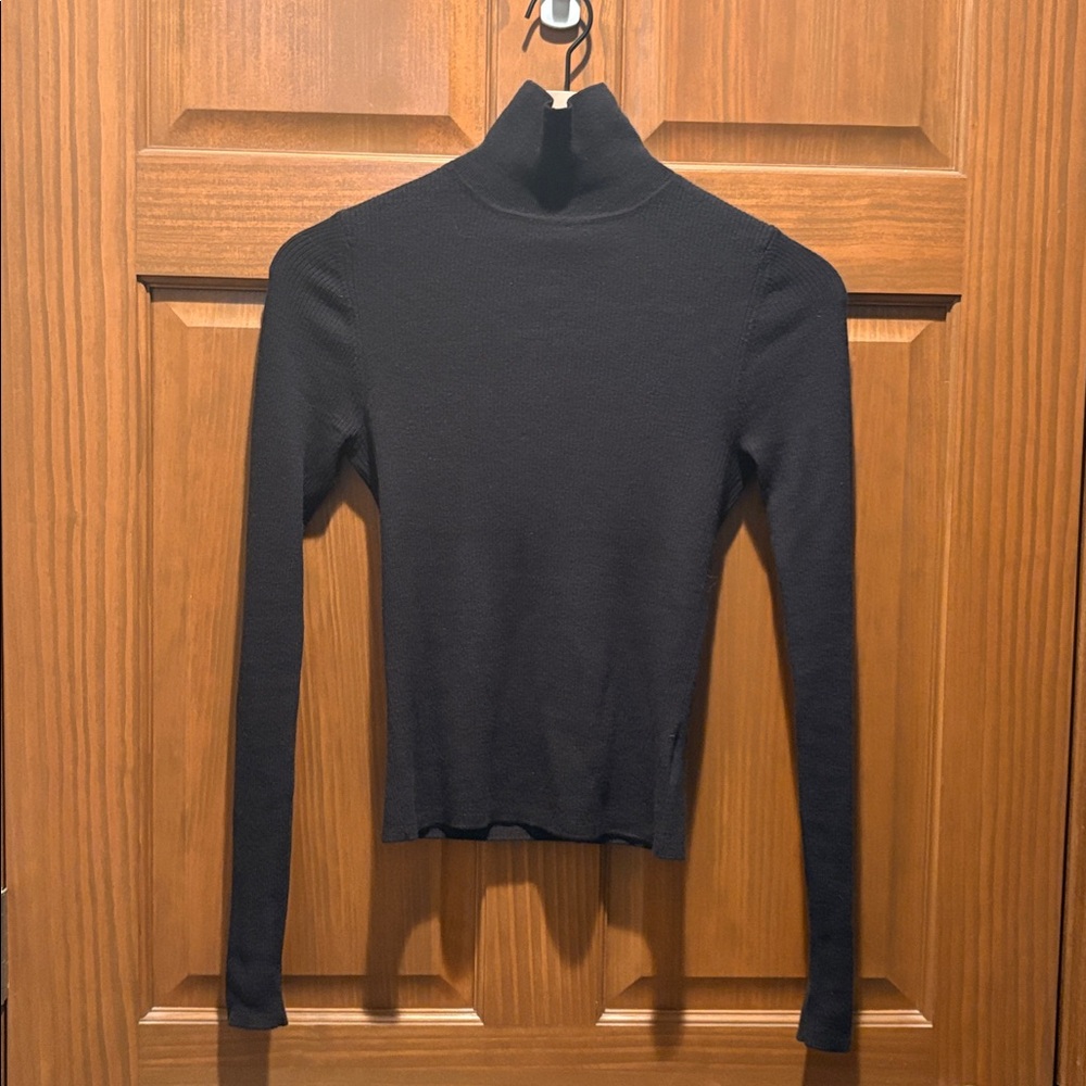 Naked Cashmere Black Turtleneck